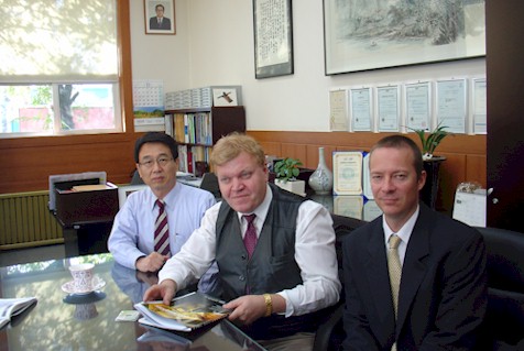 SG Kim and mark Wingate with Elstar Oy Ltd (Finland)