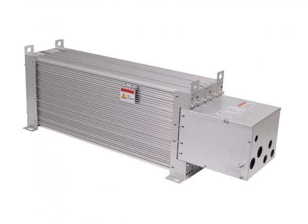 BRVA432K. A high-power metal-clad wire-wound resistor assembly