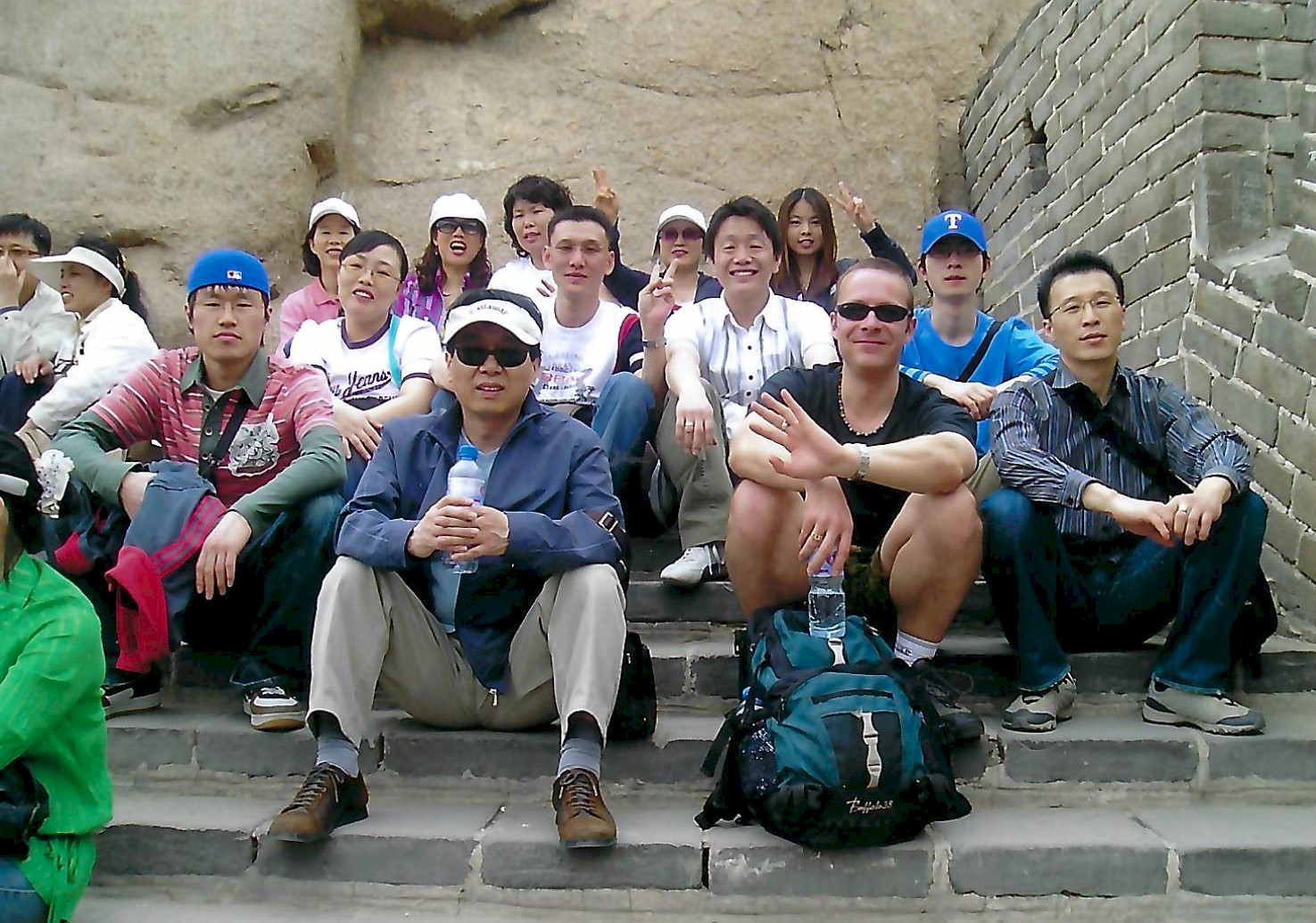 Mark Wingate and SG Kim in China