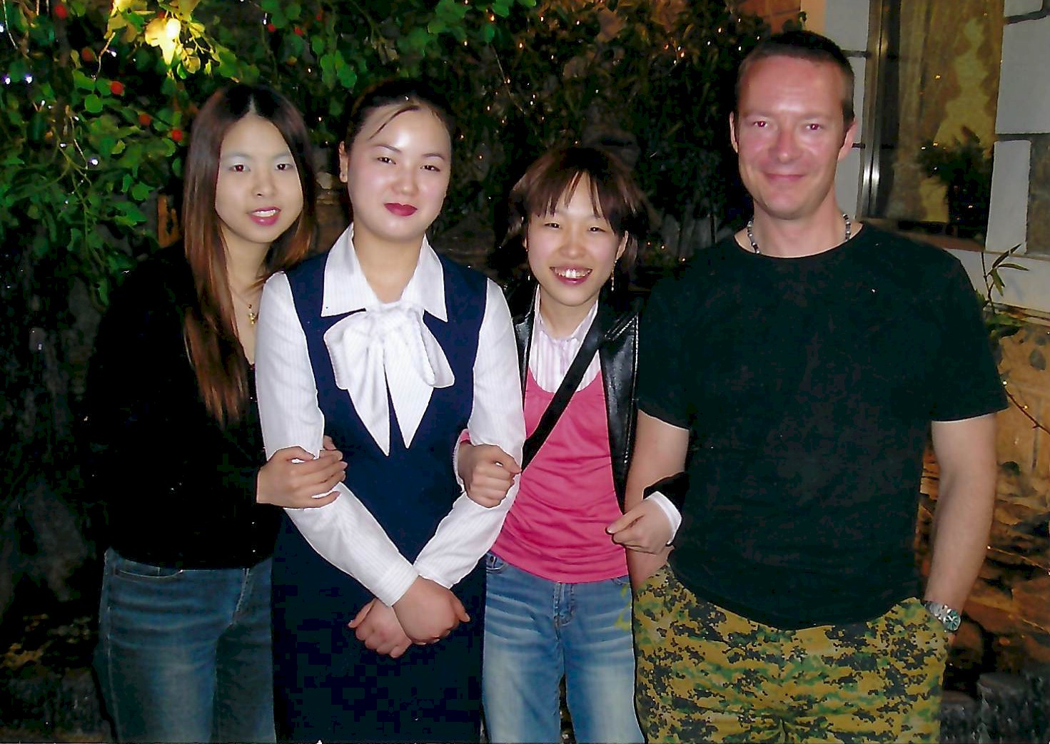 Mark Wingate and SG Kim in China